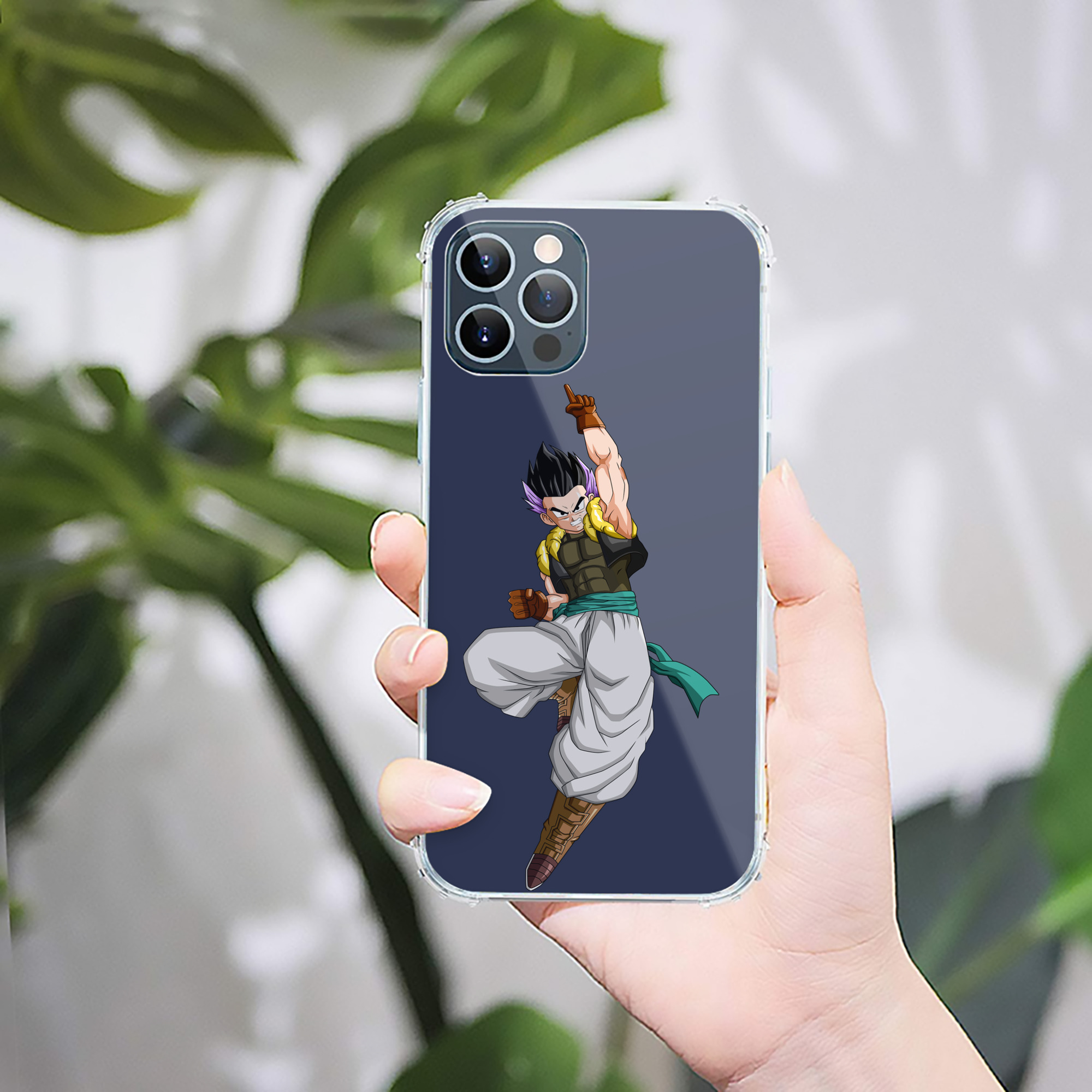 （画像用） ドラゴンボール 孫 悟飯（そんごはん）DRAGON BALL Son Gohan 【iPhone 12シリーズ対応】透明スマホケース（クリアソフトケース）